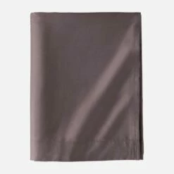 Habitat Drap En Satin De Coton - 270 X 300 Cm - Gris Foncé -meubles boutique drap plat en coton 270 x 300 cm gris fonce 2558259 1