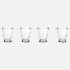 Habitat Lot De 4 Gobelets En Verre - 260 Ml - Couleur