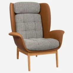 Habitat Fauteuil En Cuir Savoy Cognac Et Tissu Bellagio - Gris Nocturne 8 Habitat Fauteuil En Cuir Savoy Cognac Et Tissu Bellagio - Gris Nocturne -meubles boutique fauteuil en cuir savoy cognac et tissu bellagio gris noir 1309817