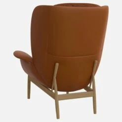 Habitat Fauteuil En Cuir Savoy Cognac Et Tissu Copparo - Orange Rouille 9 Habitat Fauteuil En Cuir Savoy Cognac Et Tissu Copparo - Orange Rouille -meubles boutique fauteuil en cuir savoy cognac et tissu copparo rouille 1309913