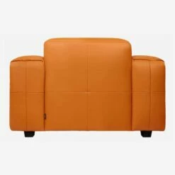 Habitat Fauteuil En Cuir Savoy - Marron Cognac -meubles boutique fauteuil en cuir savoy cognac 1251689