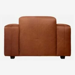 Habitat Fauteuil En Cuir Vintage Leather - Marron Cognac -meubles boutique fauteuil en cuir vintage cognac 1251713