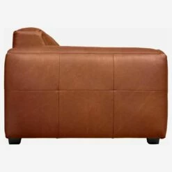 Habitat Fauteuil En Cuir Vintage Leather - Marron Cognac -meubles boutique fauteuil en cuir vintage cognac 1251717