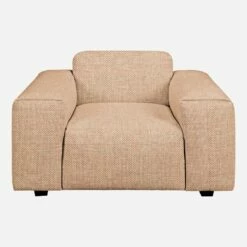 Habitat Fauteuil En Tissu Bellagio - Orange Aurore -meubles boutique fauteuil en tissu bellagio orange 1108821 1