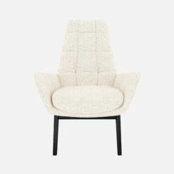 Habitat Fauteuil En Tissu Bormio - Blanc Albâtre - Pieds Noirs 8 Habitat Fauteuil En Tissu Bormio - Blanc Albâtre - Pieds Noirs -meubles boutique fauteuil en tissu bormio blanc albatre pieds noirs 10374397 1