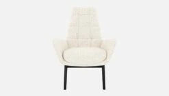 Habitat Fauteuil En Tissu Bormio - Blanc Albâtre - Pieds Noirs 10 Habitat Fauteuil En Tissu Bormio - Blanc Albâtre - Pieds Noirs -meubles boutique fauteuil en tissu bormio blanc albatre pieds noirs 10374397 2