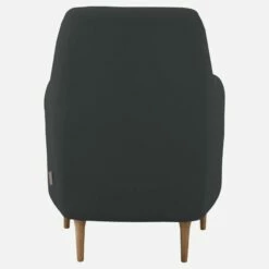 Habitat Fauteuil En Tissu - Gris Anthracite - Pieds En Chêne 9 Habitat Fauteuil En Tissu - Gris Anthracite - Pieds En Chêne -meubles boutique fauteuil en tissu gris anthracite pieds en chene 1222355