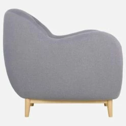 Habitat Fauteuil En Tissu Gris - Design By Adrien Carvès -meubles boutique fauteuil en tissu gris design by adrien carves 1238651