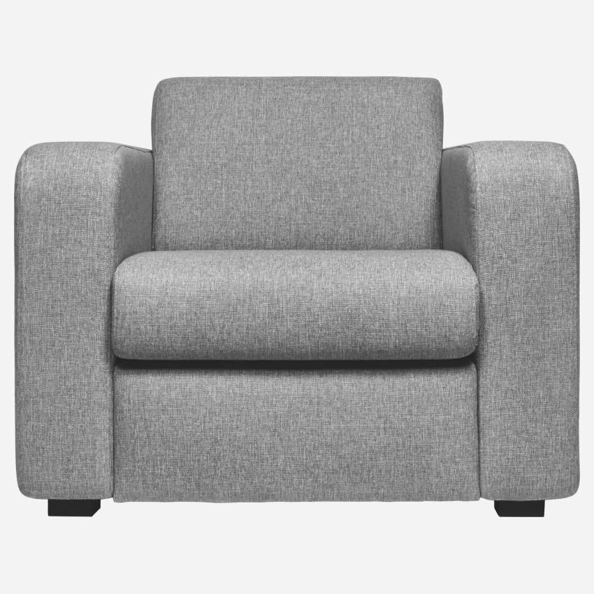 Habitat Fauteuil En Tissu - Gris 1 Habitat Fauteuil En Tissu - Gris