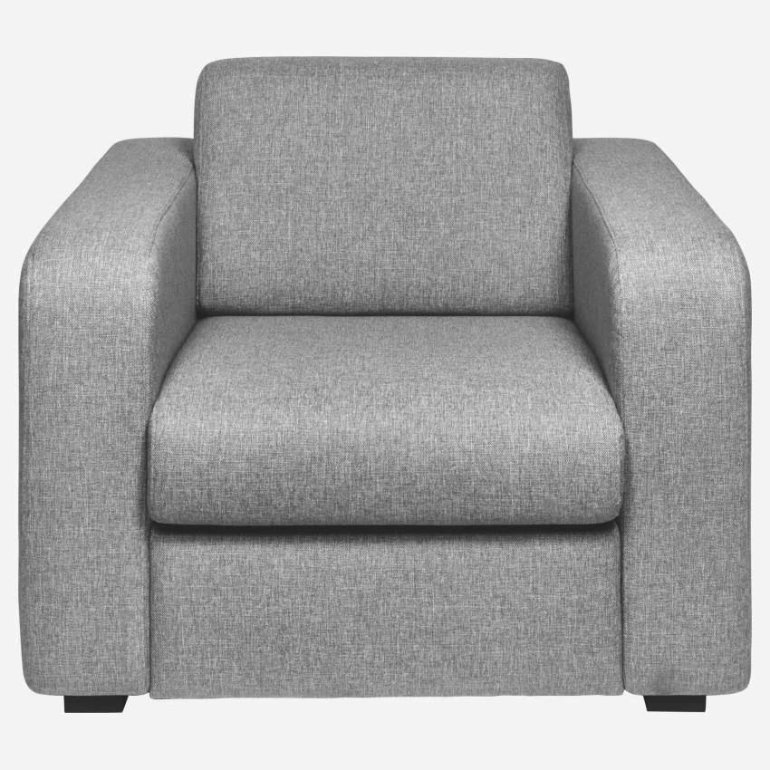 Habitat Fauteuil En Tissu - Gris 2 Habitat Fauteuil En Tissu - Gris – Image 2