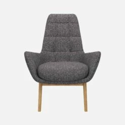 Habitat Fauteuil En Tissu Lucca - Bleu Zingué - Pieds Chêne 10 Habitat Fauteuil En Tissu Lucca - Bleu Zingué - Pieds Chêne -meubles boutique fauteuil en tissu lucca bleu zingue pieds chene 10275733 1