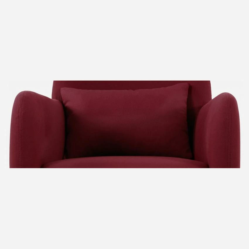 Habitat Fauteuil En Tissu - Rouge 6 Habitat Fauteuil En Tissu - Rouge – Image 6