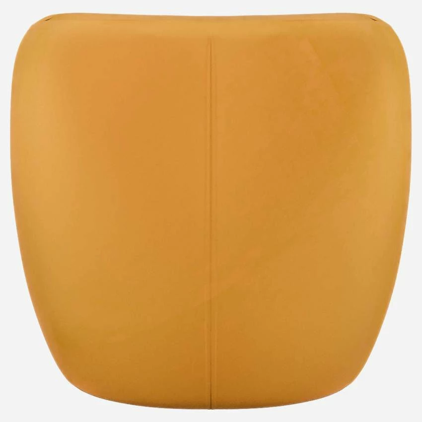 Habitat Fauteuil En Velours - Jaune Moutarde 3 Habitat Fauteuil En Velours - Jaune Moutarde – Image 3