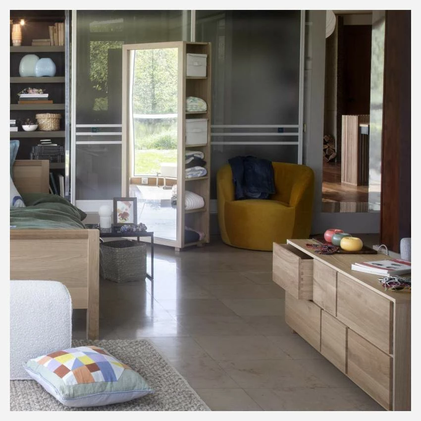 Habitat Fauteuil En Velours - Jaune Moutarde 6 Habitat Fauteuil En Velours - Jaune Moutarde – Image 6