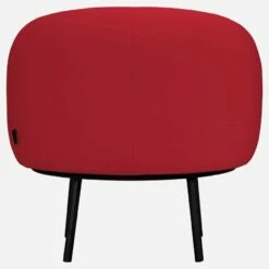 Habitat Fauteuil En Velours - Rouge - Design By Adrien Carvès -meubles boutique fauteuil en velours rouge design by adrien carves 1253459