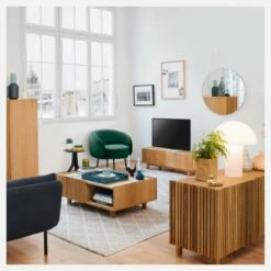 Habitat Fauteuil En Velours - Vert - Design By Adrien Carvès -meubles boutique fauteuil en velours vert design by adrien carves 1333925