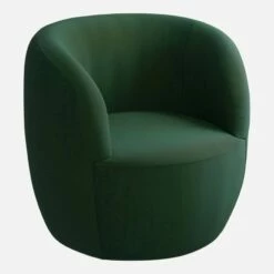 Habitat Fauteuil En Velours - Vert -meubles boutique fauteuil en velours vert 1336749 1