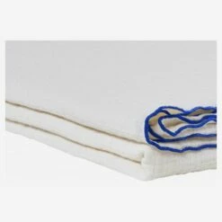 Habitat Fouta En Gaze De Coton - 100 X 180 Cm - Blanc -meubles boutique fouta en gaze de coton 100 x 180 cm blanc 7156003