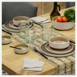 Habitat Gobelet En Verre Recyclé - Bleu Clair - 220 Ml -meubles boutique gobelet en verre recycle bleu clair 220 ml 1332485