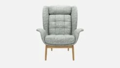 Habitat Fauteuil En Tissu Alba - Gris Brume -meubles boutique herve fauteuil alba gris 10272083 2
