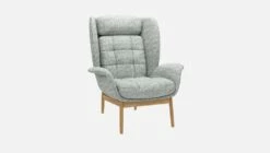 Habitat Fauteuil En Tissu Alba - Gris Brume -meubles boutique herve fauteuil alba gris 10272087 2