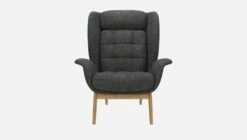 Habitat Fauteuil En Tissu Melina - Gris Ardoise -meubles boutique herve fauteuil melina anthracite 10272019 2
