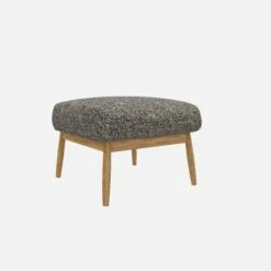 Habitat Repose-pieds En Tissu Venezia - Bleu Zingué -meubles boutique herve repose p venezia bleu 10273111