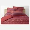 Habitat Housse De Couette En Coton - 240 X 260 Cm - Rouge