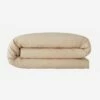 Habitat Housse De Couette En Coton - 140 X 200 Cm - Beige