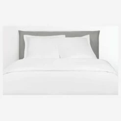 Habitat Housse De Couette En Satin De Coton - 200 X 200 Cm - Blanc