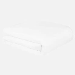 Habitat Housse De Couette En Satin De Coton - 200 X 200 Cm - Blanc -meubles boutique housse de couette en coton 200 x 200 cm blanc 1092175