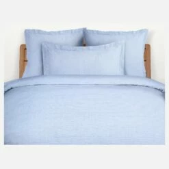 Habitat Housse De Couette En Coton - 220 X 240 Cm - Bleu