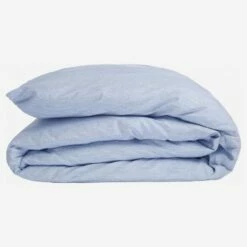 Habitat Housse De Couette En Coton - 220 X 240 Cm - Bleu -meubles boutique housse de couette en coton 220 x 240 cm bleu 1271759