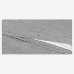 Habitat Housse De Couette En Coton - 220 X 240 Cm - Gris -meubles boutique housse de couette en coton 220 x 240 cm gris 1200101