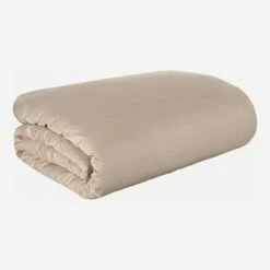 Habitat Housse De Couette En Satin De Coton - 220 X 240 Cm - Taupe -meubles boutique housse de couette en coton 220 x 240 cm taupe 1091903 1