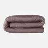 Habitat Housse De Couette En Satin De Coton - 240 X 260 Cm - Gris Anthracite