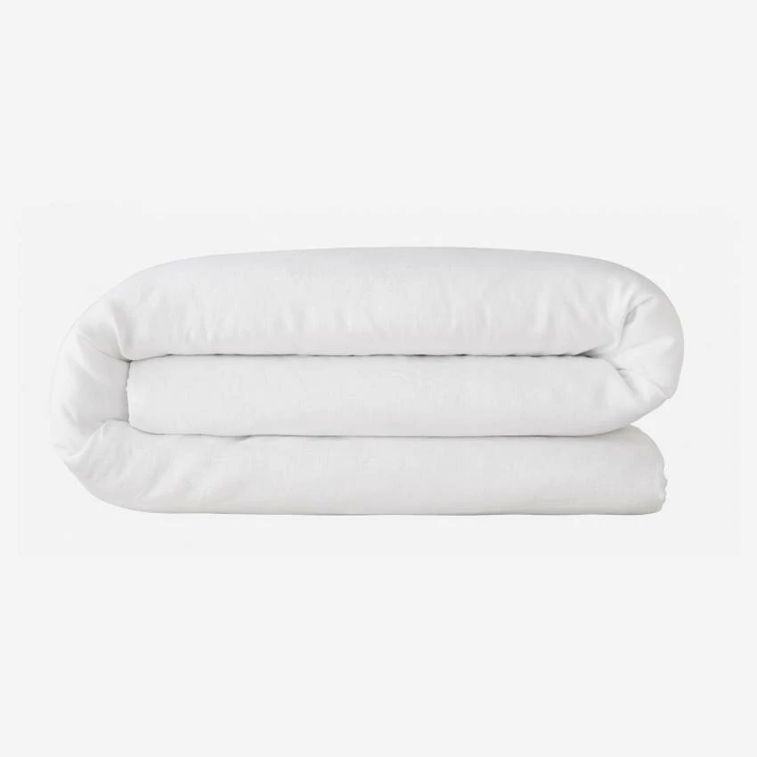 Habitat Housse De Couette En Lin - 240 X 260 Cm - Blanc 1 Habitat Housse De Couette En Lin - 240 X 260 Cm - Blanc