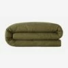 Habitat Housse De Couette En Lin - 240 X 260 Cm - Vert Kaki