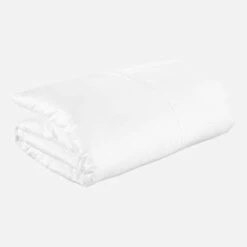 Habitat Housse De Couette En Satin De Coton - 140 X 200 Cm - Blanc -meubles boutique housse de couette en satin de coton 140 x 200 cm blanc 1117359 1