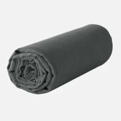 Habitat Drap Housse En Lin - 160 X 200 Cm - Gris