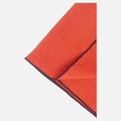 Habitat Lot De 2 Serviettes De Table En Lin - 45 X 45 Cm - Terracotta -meubles boutique linen s 2 serviette table lin teracotta 1314325