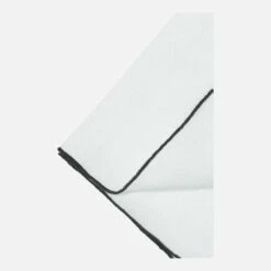 Habitat Lot De 2 Serviettes De Table En Lin - 45 X 45 Cm - Blanc -meubles boutique linen s 2 serviette table lin white 1314317 1