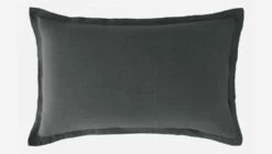 Habitat Taie D'oreiller En Lin - 50 X 80 Cm - Gris -meubles boutique linen taie oreiller grise lin 50x80 8546283 2