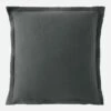 Habitat Taie D'oreiller En Lin - 65 X 65 Cm - Gris