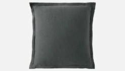 Habitat Taie D'oreiller En Lin - 65 X 65 Cm - Gris -meubles boutique linen taie oreiller grise lin 65x65 8546287 2