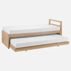 Habitat Lit Gigogne 90x200cm En Chêne Et Pin -meubles boutique lit gigogne 90x200cm en chene et pin 1067411