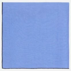 Habitat Lot De 2 Serviettes De Table En Lin - 45 X 45 Cm - Bleu électrique