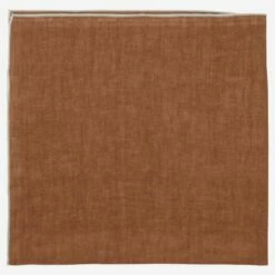 Habitat Lot De 2 Serviettes De Table En Lin - 45 X 45 - Marron Caramel -meubles boutique lot de 2 serviettes de table en lin 45 x 45 marron caramel 12568219
