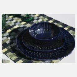 Habitat Lot De 2 Sets De Table - 35 X 50 Cm - Vert -meubles boutique lot de 2 sets de table 35 x 50 cm vert 1333011