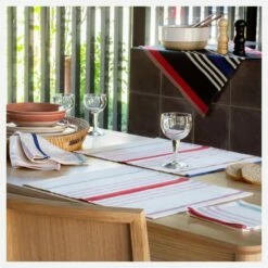 Habitat Lot De 2 Sets De Table En Coton - 40 X 48 Cm - Multicolore -meubles boutique lot de 2 sets de table en coton 40 x 48 cm multicolore 8822717